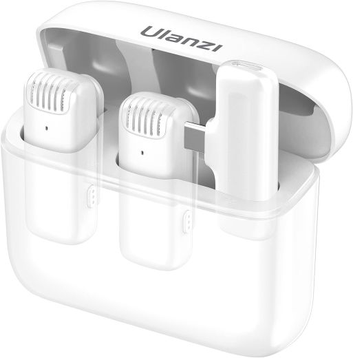 Мікрофон бездротовий Ulanzi J12 Type-C White для iPhone | Android