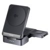 Беспроводная зарядка Mcdodo CH-5190 3 в 1 Foldable Magnetic Wireless Charger Mag-Safe Charger Black