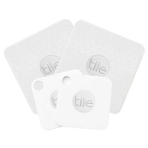 Брелок Tile Mate with Replaceable Battery and Tile Slim - 4 pack (2 x Mate, 2 x Slim) для пошуку речей