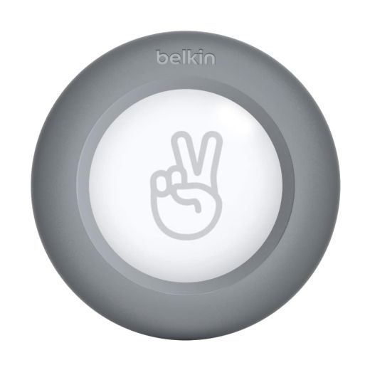 Чохол з зажимом Belkin Secure Holder with Clip Dark Gray для AirTag (MSC012btDG)