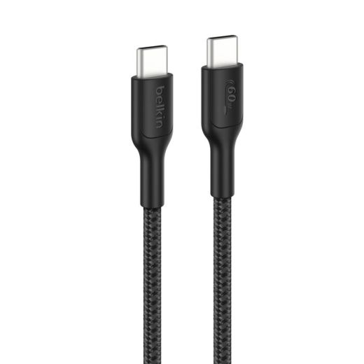 Кабель Belkin USB-C to USB-C Cable 60W для Nintendo Switch 2 (ENA008fq2MBK)