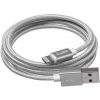 Кабель LAUT USB Cable to Lightning 1.2m Silver (LAUT_LKM_LTN1.2_SL)