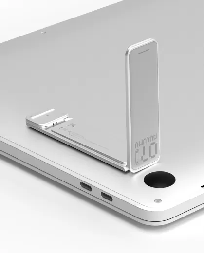 Подставка для ноутбука Aulumu G07 POP-UP Laptop Kickstand Silver