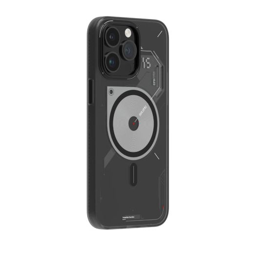 Полупрозрачный матовый чехол Aulumu A15 Semi-Translucent Frosted Case для iPhone 15 Pro