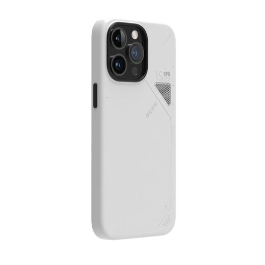 Еко чохол Aulumu A15 Vegan Leather Case White для iPhone 15 Pro Max