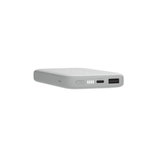 Павербанк (Зовнішній акумулятор) з бездротовою зарядкою InfinityLab InstantGo 5000 Wireless White