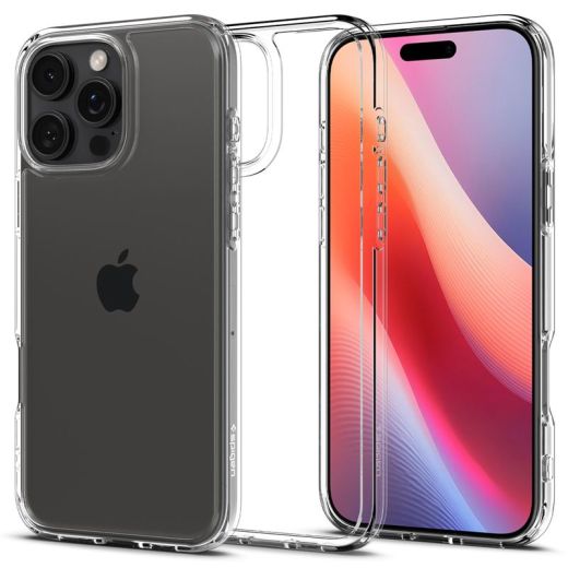 Чохол Spigen Crystal Hybrid Crystal Clear для iPhone 16 Pro Max (ACS08028)