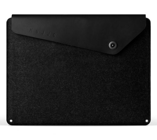 Чехол MUJJO Black (MUJJO-SL-033-BK) для Macbook Pro 15"