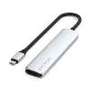 Адаптер Satechi 6 в 1 USB-C Slim Multiport Adapter Silver (ST-P6SS)