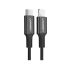 Кабель UGREEN US171 USB-C to Lightning Cable M/M Nickel Plating ABS Shell 1m Black (60751)