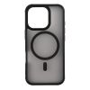 Прозрачный чехол Monblan Magnetic Crystal Case with MagSafe Black для iPhone 16 Pro