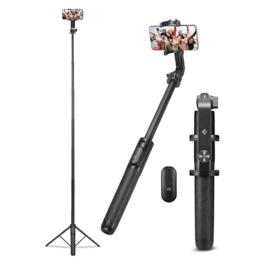 Штатив-трипод Spigen Tripod Selfie Stick Black Long Version (162 см) (AMP05813)