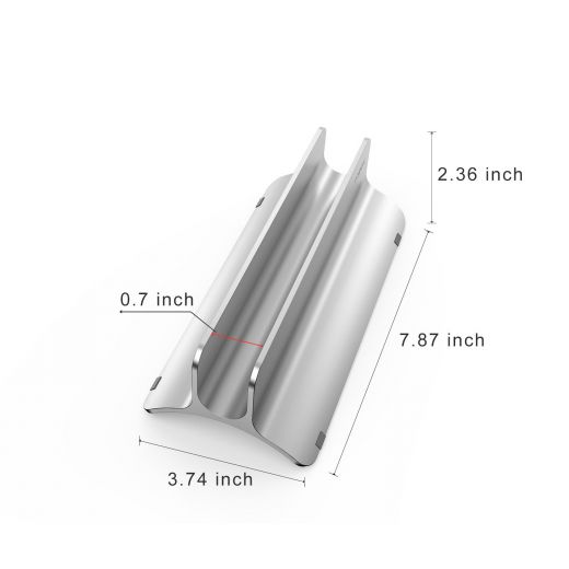 Підставка Vogek Vertical Laptop Stand Silver для MacBook