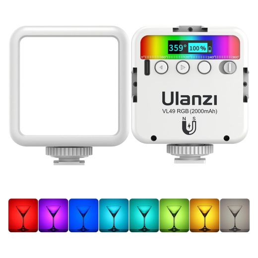 Світло для телефону Ulanzi VL49 RGB Video Lights White