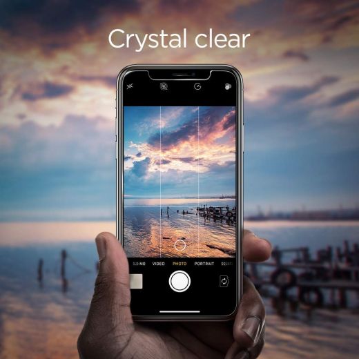 Защитное стекло Spigen GLAS.tR для iPhone 11 Pro/X/XS (2 стекла)