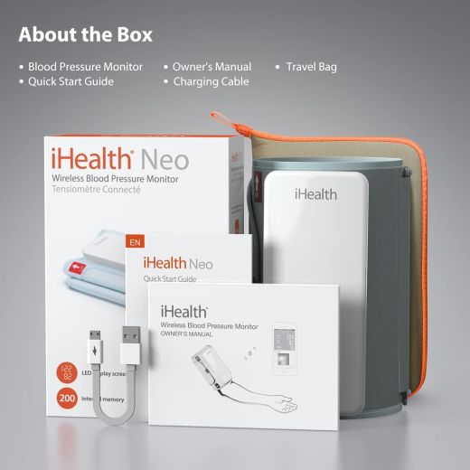 Розумний тонометр iHealth Neo Wireless Blood Pressure Monitor