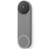 Умный дверной звонок Google Nest Doorbell Ash with battery (на аккумуляторе)