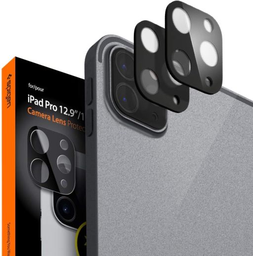 Скло на камеру Spigen Full Cover Camera Lens Protector для iPad Pro 11" M1 | M2 (2020 | 2021 | 2022) | iPad Pro 12.9" M1 | M2 (2020 | 2021 | 2022) (AGL01110)