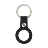 Силиконовый чехол CasePro Silicone Ring with Button Black для Apple AirTags