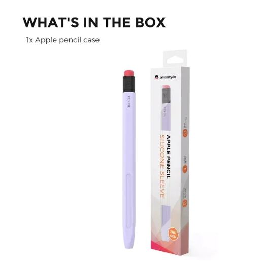 Силіконовий чохол CasePro Protective Sleeve Gray для Apple Pencil 2