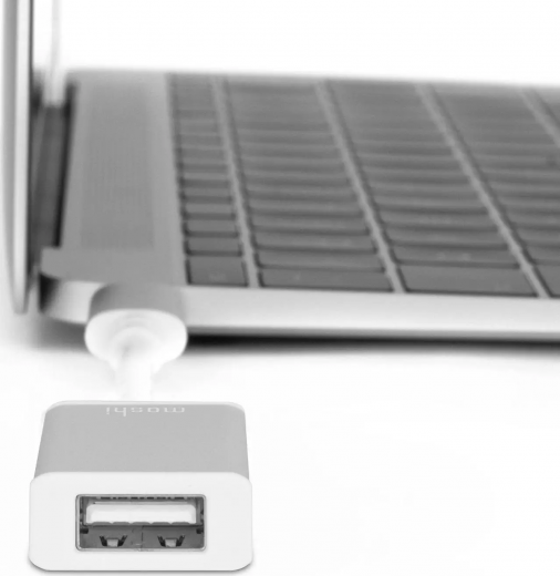 Перехідник Moshi USB-C to USB Adapter Silver (99MO084200)