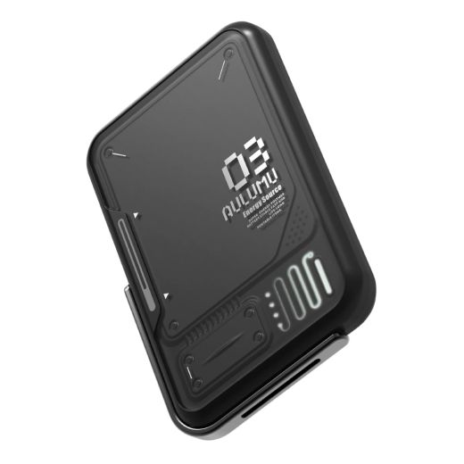 Павербанк (Зовнішній акумулятор) Aulumu M03 Magnetic Wireless Battery Pack 3.5K Black для iPhone