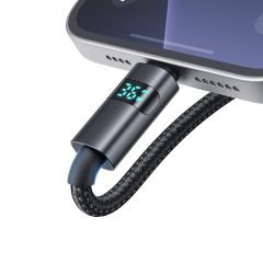 Кабель Mcdodo [CA-6570] Horizontal LED Display Data Cable USB-C to Lightning 1.2м 36W Black