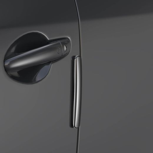 Накладка на дверь автомобиля Baseus Streamlined car door bumper strip Black (CRFZT-01)