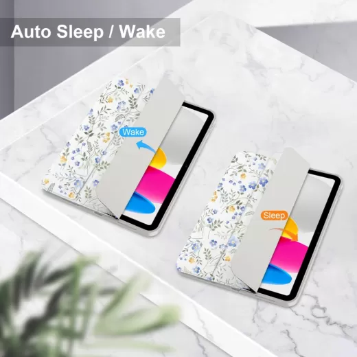 Чохол-підставка Tech-Protect Sc Pen Spring Flowers для iPad 11'' (2025) | iPad 10.9" (2022)