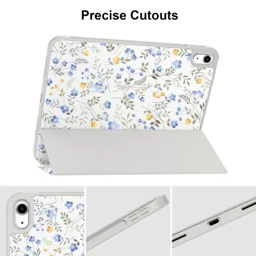 Чохол-підставка Tech-Protect Sc Pen Spring Flowers для iPad 11'' (2025) | iPad 10.9" (2022)
