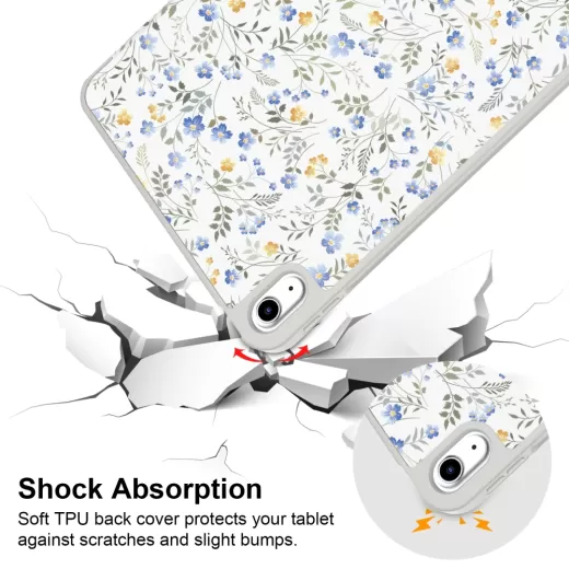 Чохол-підставка Tech-Protect Sc Pen Spring Flowers для iPad 11'' (2025) | iPad 10.9" (2022)