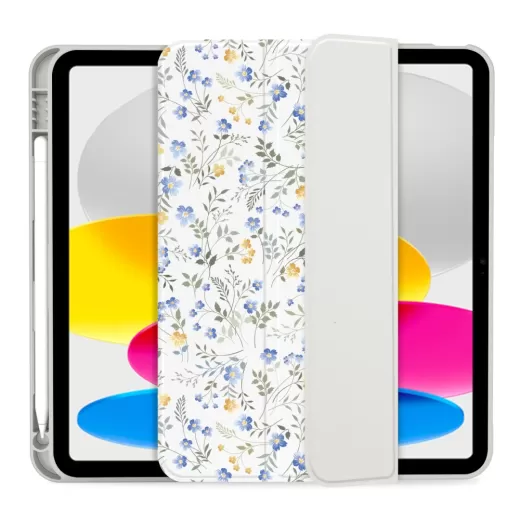 Чохол-підставка Tech-Protect Sc Pen Spring Flowers для iPad 11'' (2025) | iPad 10.9" (2022)