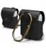 Чехол Elago Leather Case Black для Apple AirPods
