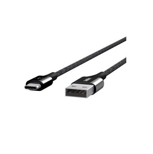 Кабель Belkin MIXIT DuraTek USB-A to USB-C 1.2 м Black (F2CU059BT04-BLK)