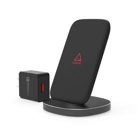 Бездротова зарядка Adonit Wireless Fast Charging Stand Black (3130-17-07-C)