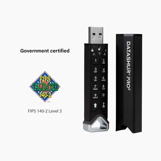Флешка з паролем iStorage datAshur PRO2 32GB (‎IS-FL-DP2-256-32)