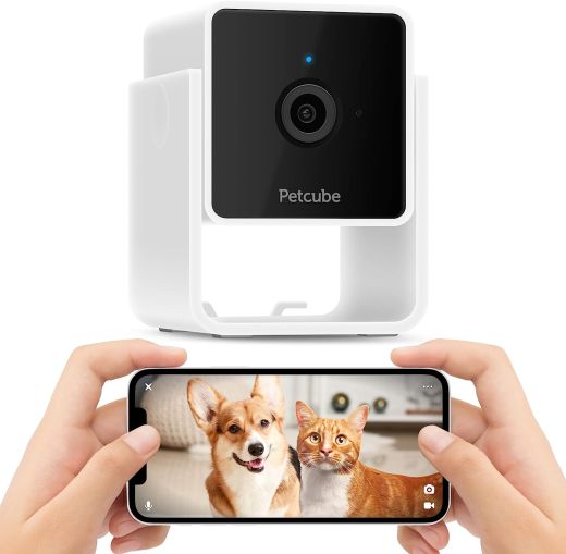 Компактная HD-камера Petcube Cam с ночным видением и двухсторонней аудиосвязью