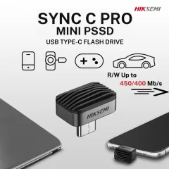 Накопитель Hiksemi Sync C Pro Ulta Mini PSSD Type-C 256GB (AC-09XM79LEPPL)