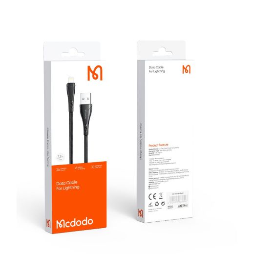 Кабель McDodo USB-A to Lightning Mamba Series 1.2 метра (CA-7441)