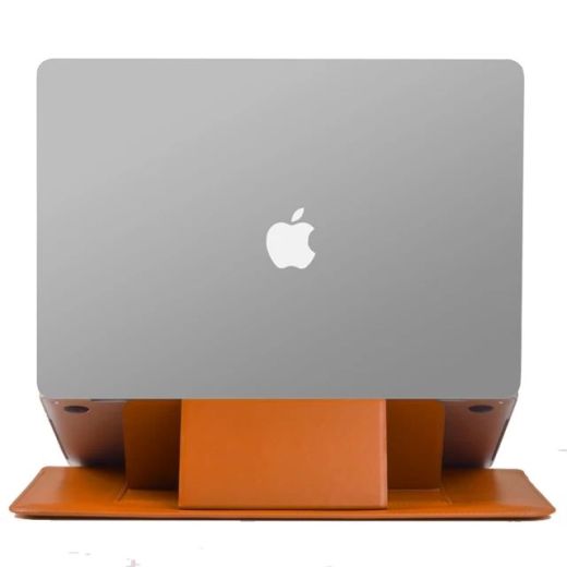 Конверт WIWU Alita Slim Stand Sleeve Series Brown для MacBook 16" (2019)