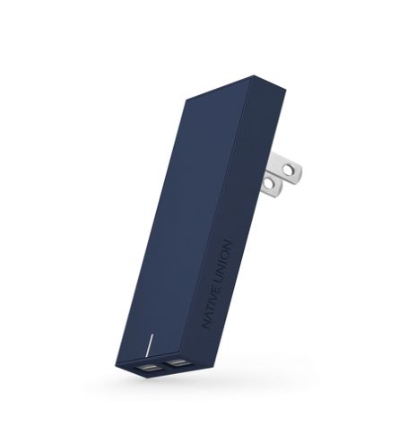 Зарядное устройство Native Union Smart Charger 2-Port USB Fabric Marine (SMART-2-MAR-FB-INT)