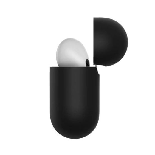 Силіконовий чохол Baseus Super Thin Silicone Black для AirPods 3 (WIAPPOD-CBZ01)