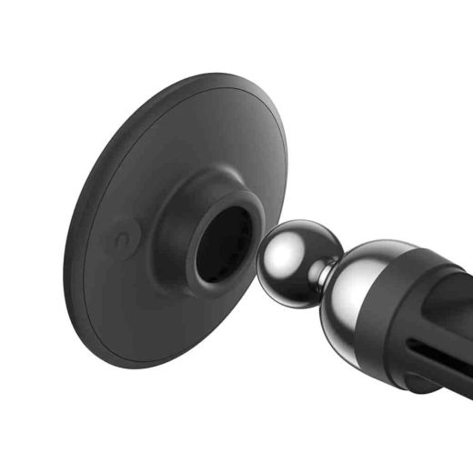 Автомобильный держатель Baseus C01 Magnetic Phone Holder (Air Outlet Version) Black (SUCC000101)