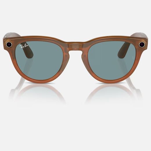 Розумні окуляри Ray Ban Meta Headliner Shiny Caramel | Blue