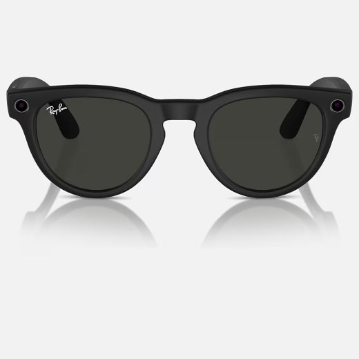 Умные очки с камерой Ray Ban Meta Headliner Matte Black | Clear/Grey Transitions®