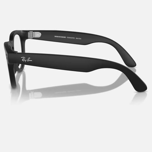Умные очки с камерой Ray Ban Meta Headliner Matte Black | Clear/Grey Transitions®