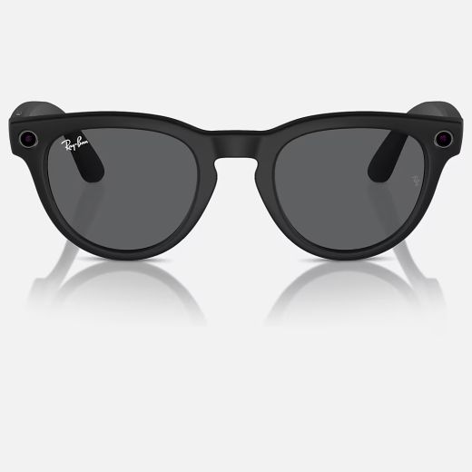 Розумні окуляри з камерою Ray Ban Meta Headliner Matte Black | Charcoal Black