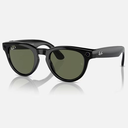 Розумні окуляри Ray Ban Meta Headliner Shiny Black | Green