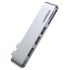 Адаптер Ugreen 6-в-2 USB-C Hub for MacBook Pro Grey (80856)