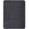 Чехол Comma Leather Сase with Apple Pencil Slot Black для iPad 10.2"